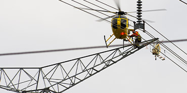 San Antonio Helicopter Transmission Line Maintenance
